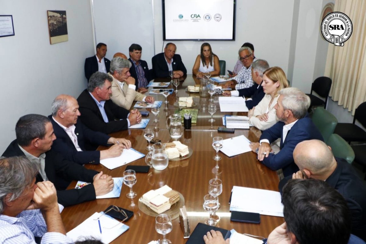 3 gobernadores se reunieron con la Mesa de Enlace.