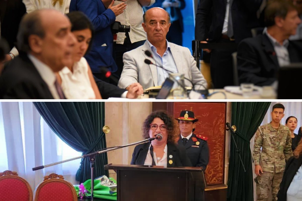 Benedit y Araujo firmaron el proyecto de Ley.