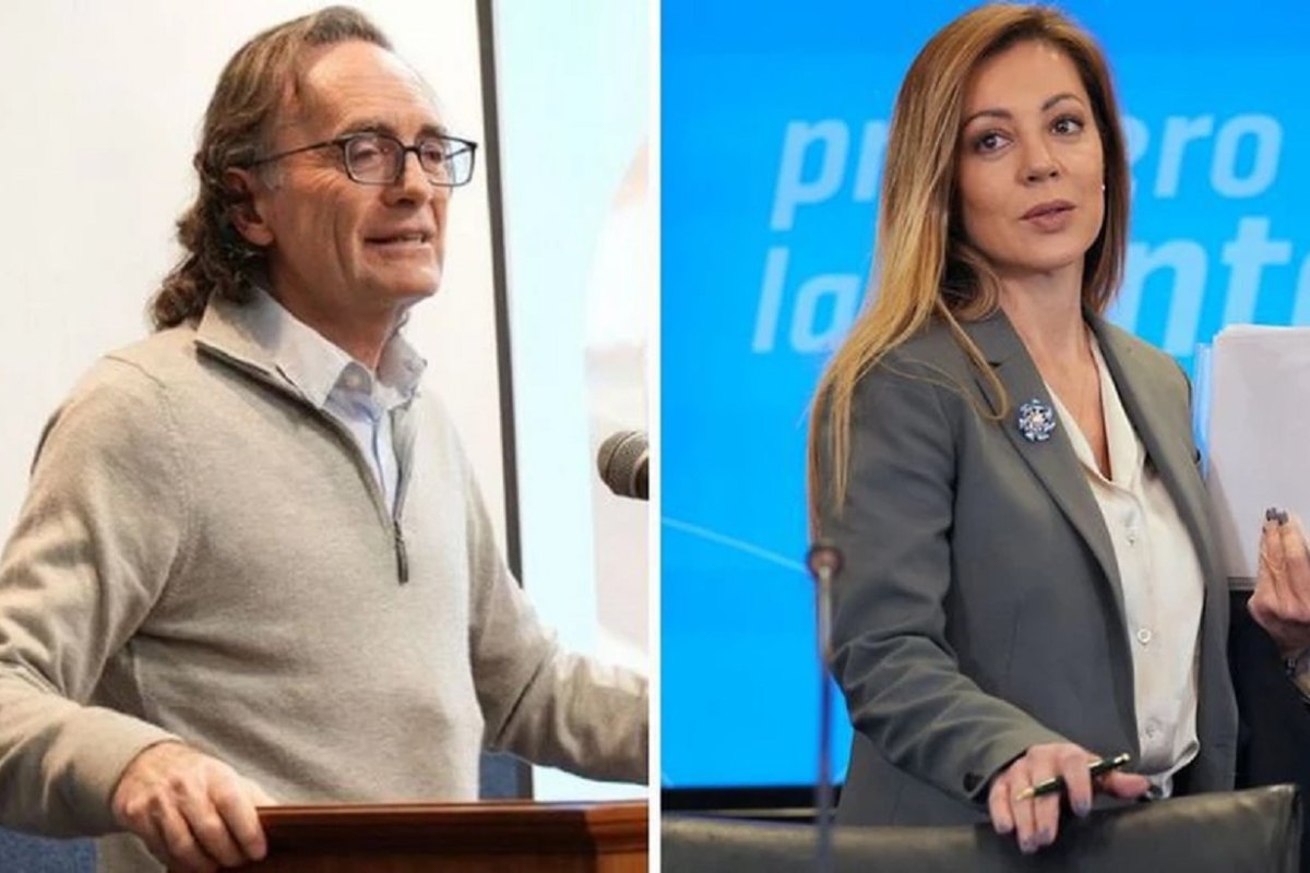 Osvaldo Giordano y Flavia Roy&oacute;n.