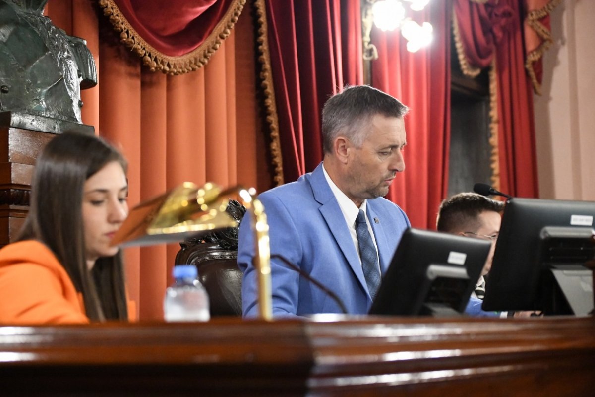 Presidente de Diputados, Gustavo Hein.