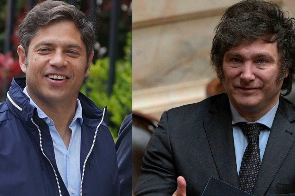 Milei y Kicillof