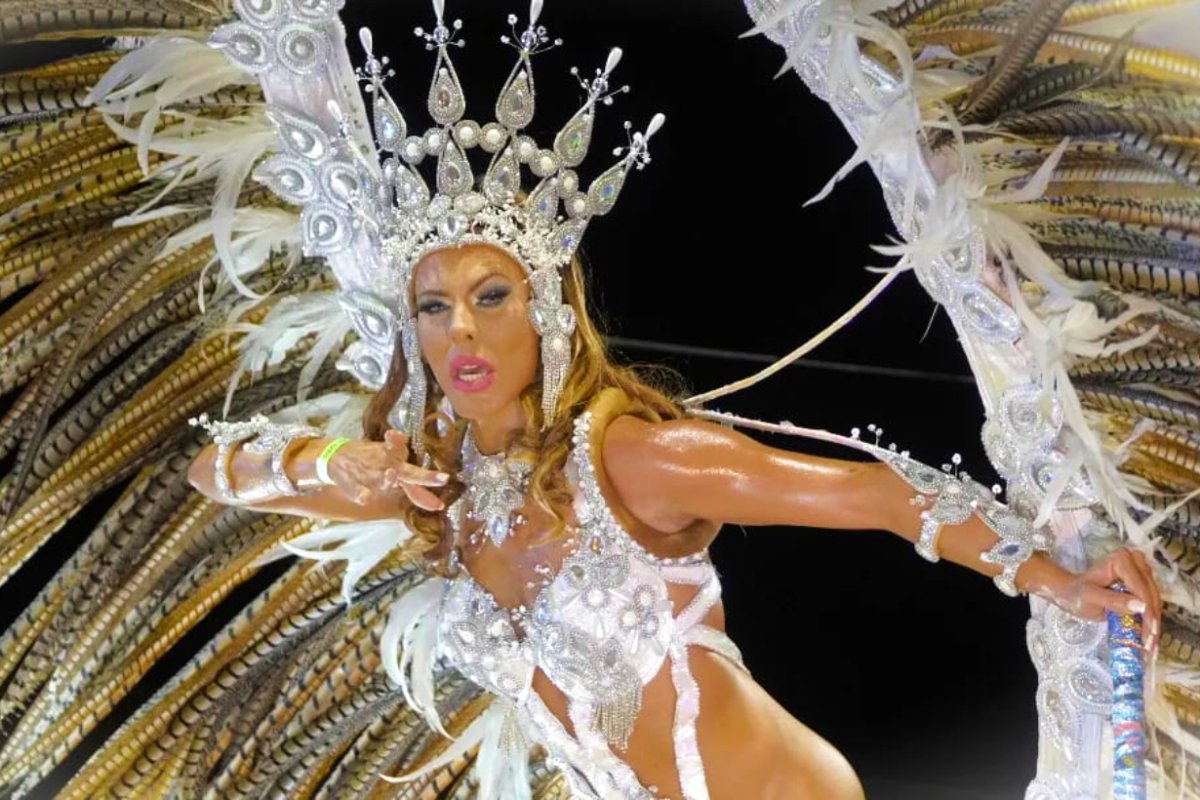 Sof&iacute;a Camar&aacute;, reina del carnaval de Concordia.