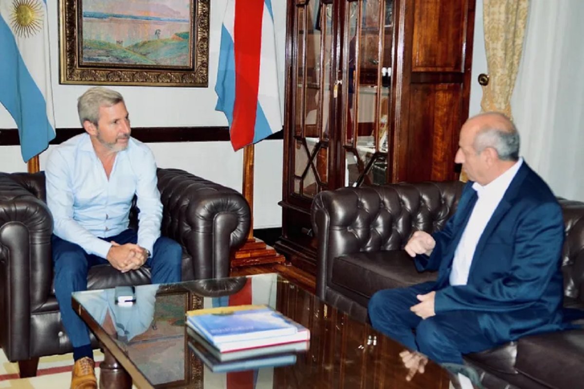 Rogelio Frigerio y Daniel Rossi.