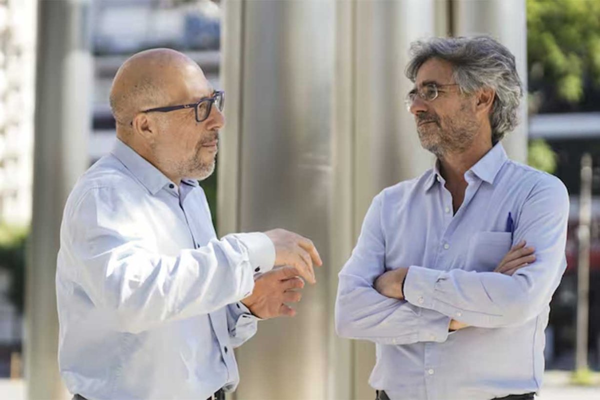 Fabio Quetglas y Roy Hora