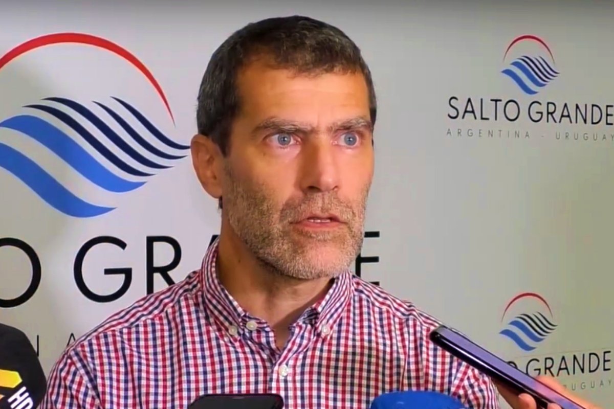 Collazos, jefe de Hidrolog&iacute;a de Salto Grande.