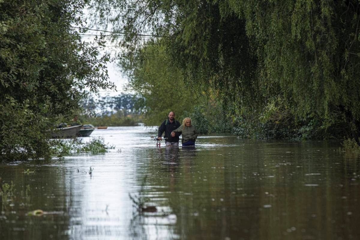 Inundaciones en Treinta y Tres.