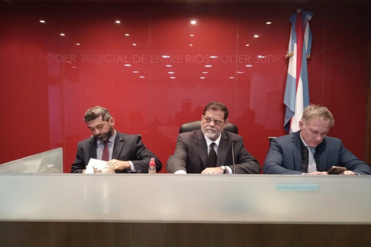 Tribunal formado por Malvasio, Grippo y Cotorruelo