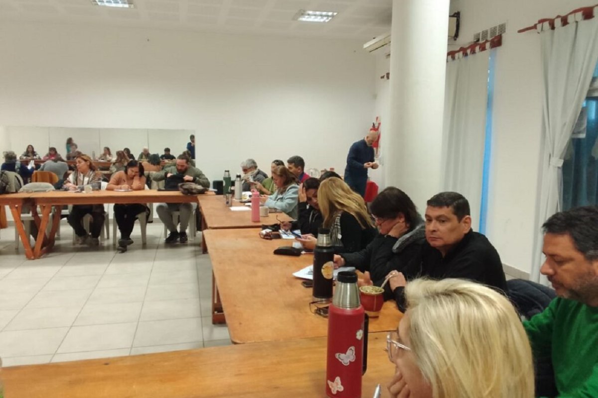 Plenario de Agmer en Villaguay.
