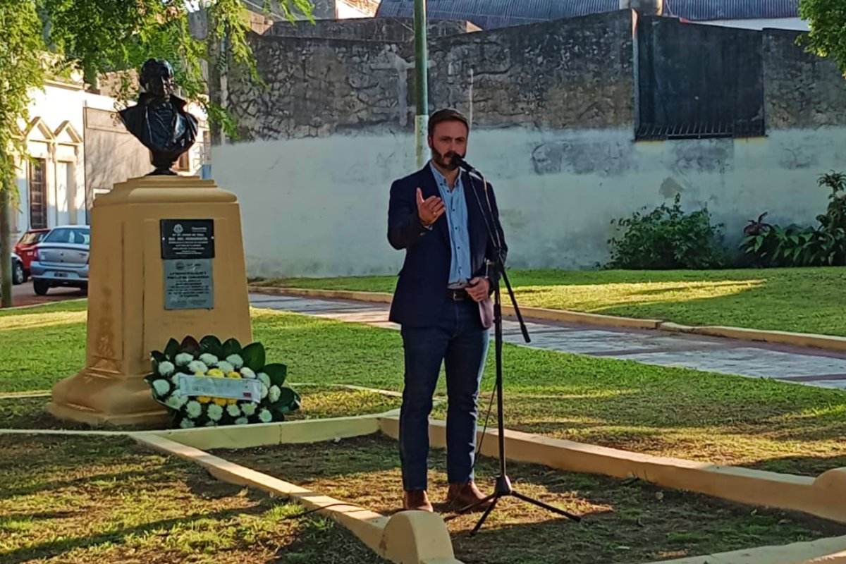 Azcu&eacute;, en el acto por el d&iacute;a del periodista.