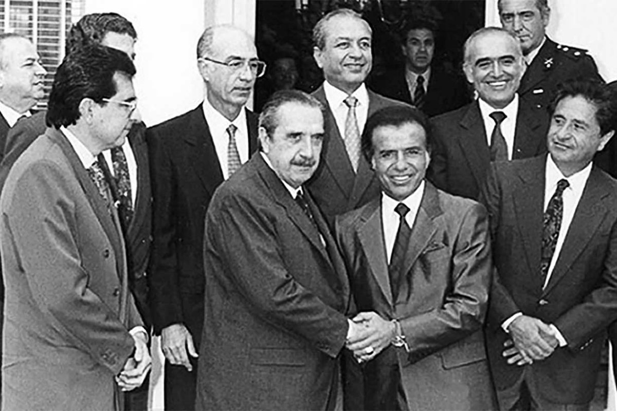 El acuerdo Menem-Alfons&iacute;n posibilit&oacute; la reforma
