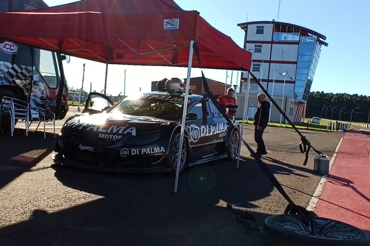 El auto del Top Race en La Hist&oacute;rica.