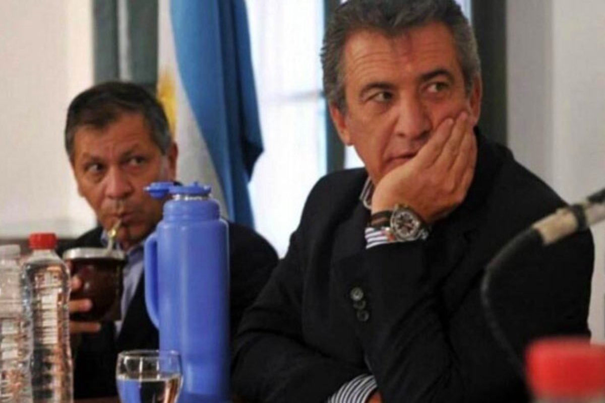 Pedro B&aacute;ez y Sergio Urribarri.