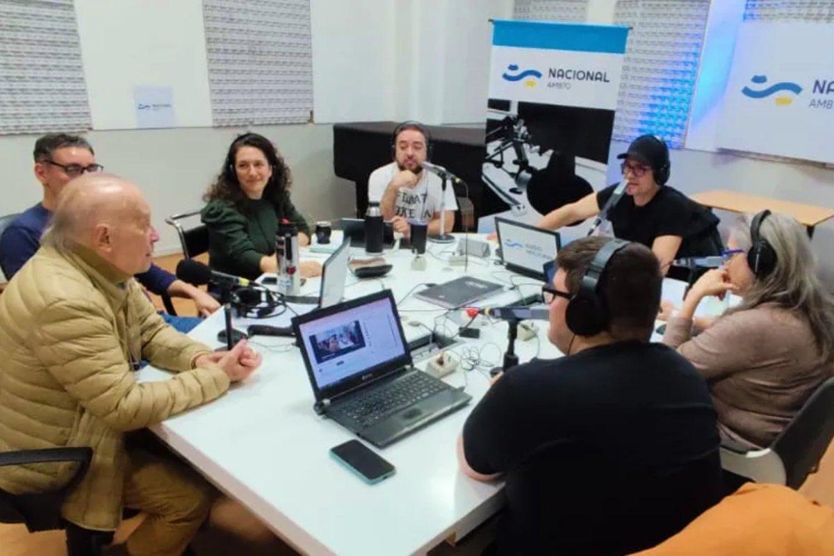 Diego Ramos empez&oacute; este lunes, en Radio Nacional.