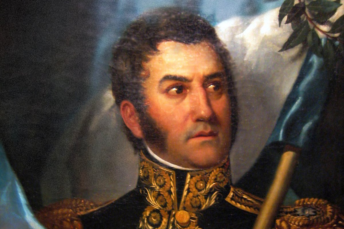 El Padre de la Patria, General Jos&eacute; de San Mart&iacute;n