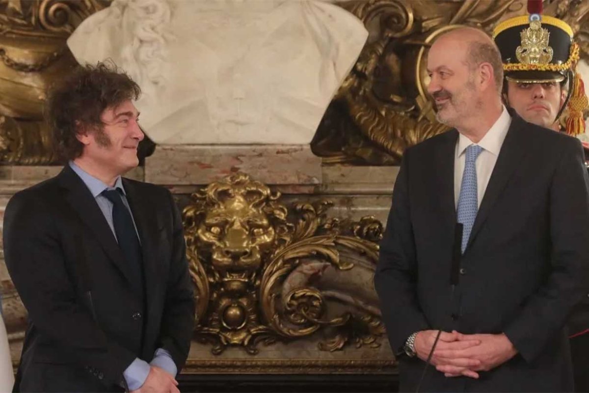 Javier Milei y Federico Sturzenegger.