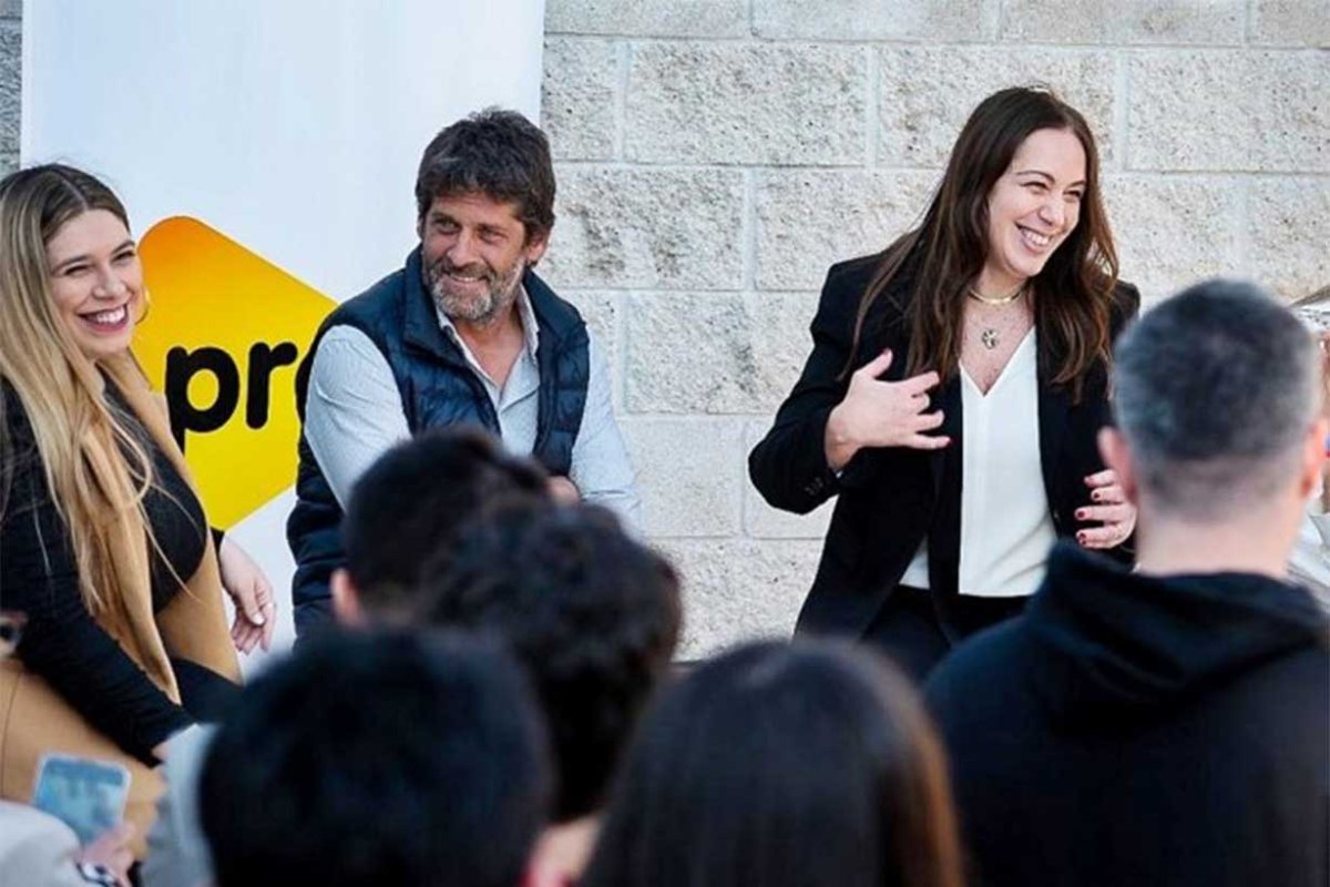 Caminal, con Mar&iacute;a Eugenia Vidal