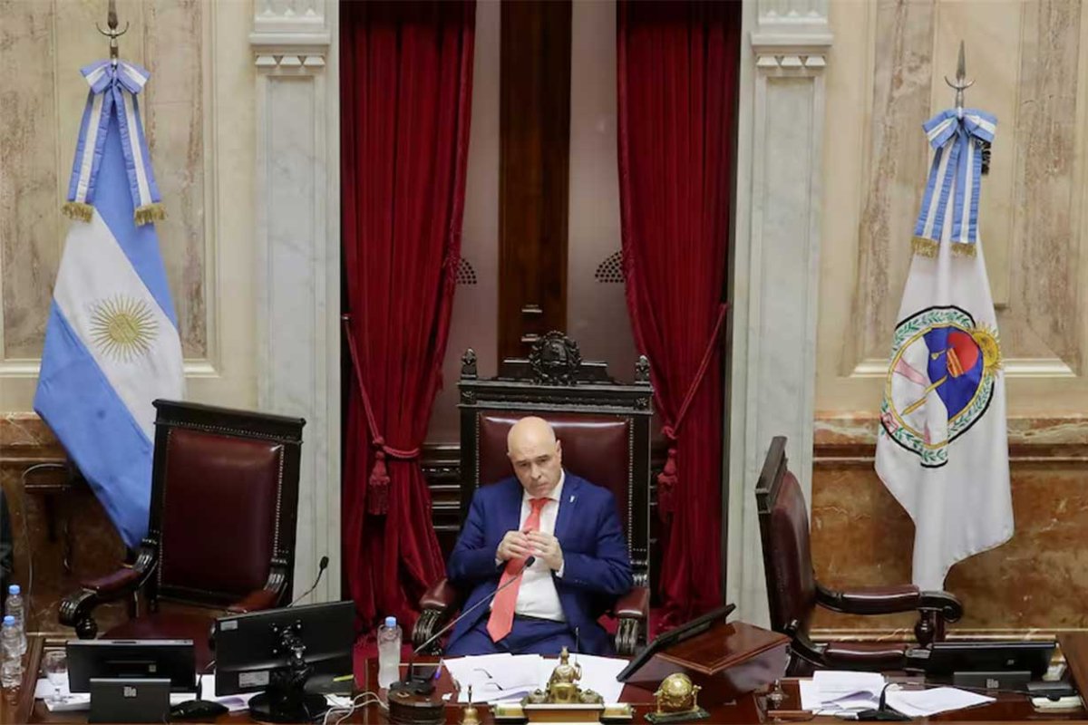Abdala presidi&oacute; la sesi&oacute;n del Senado