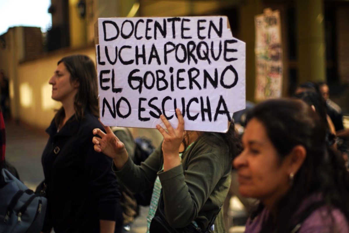 Marchar&aacute;n este martes (foto: La Lucha en la calle)