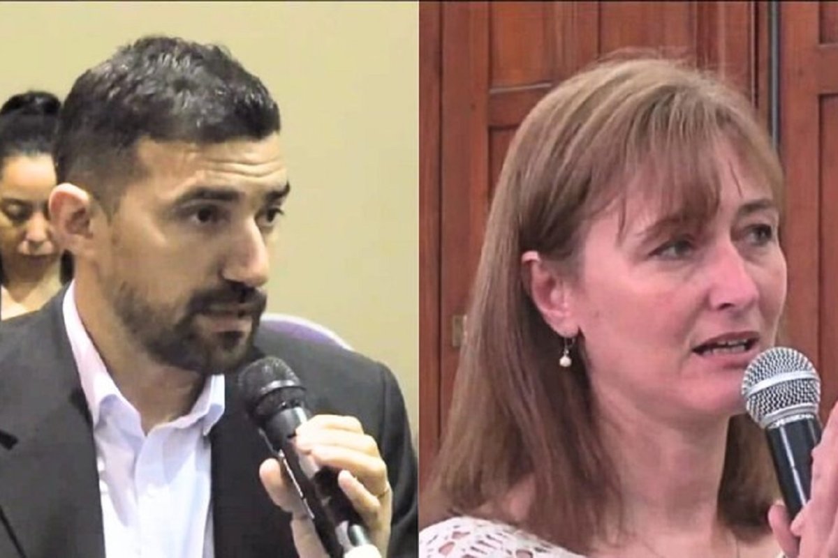 Armando S&aacute;nchez y Vanina Grin&oacute;vero.