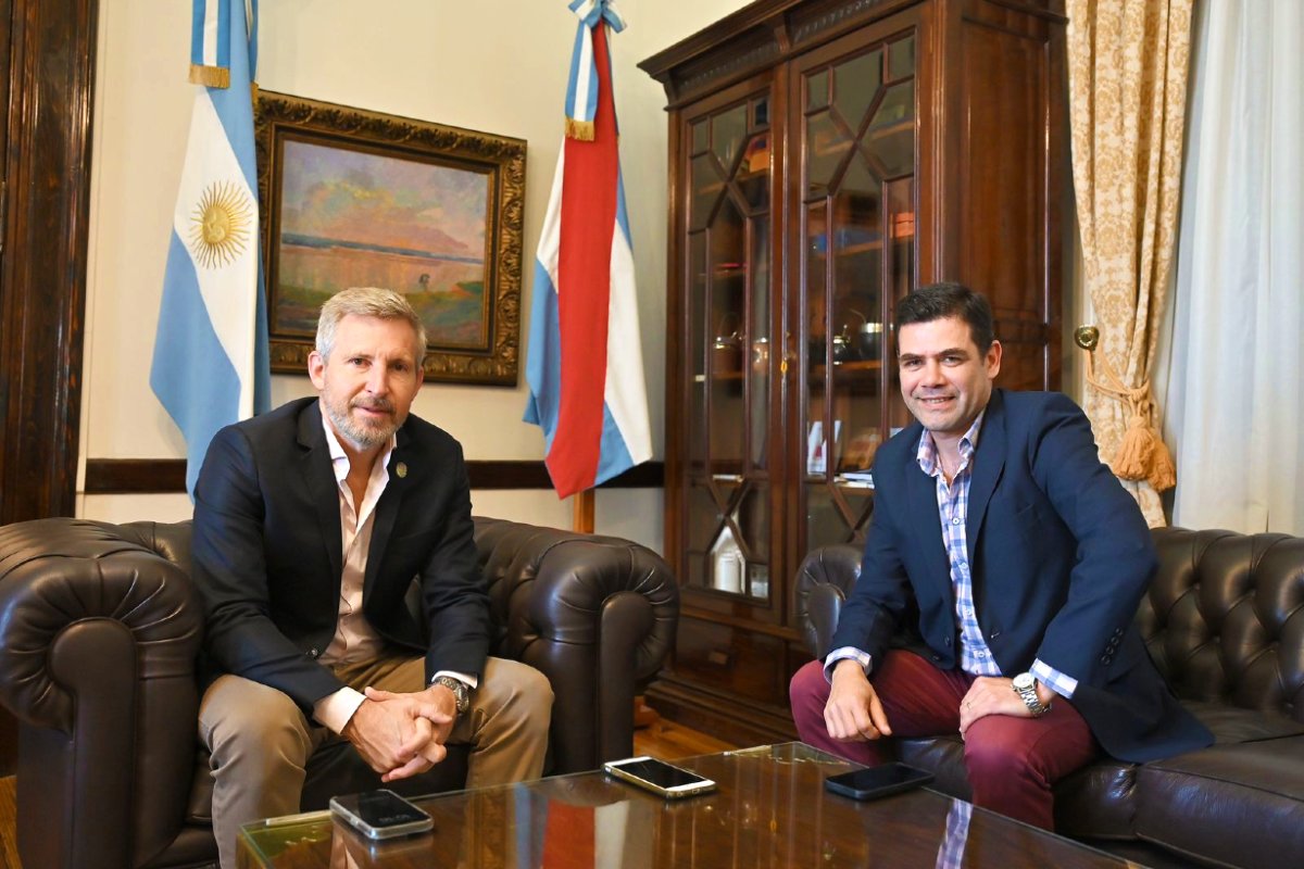 Frigerio recibi&oacute; a Zadoyko, hace unos d&iacute;as.