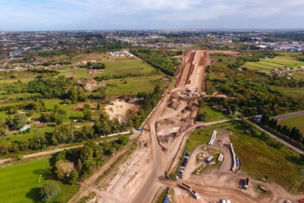 As&iacute; est&aacute; la obra en avenida de Circunvalaci&oacute;n.
