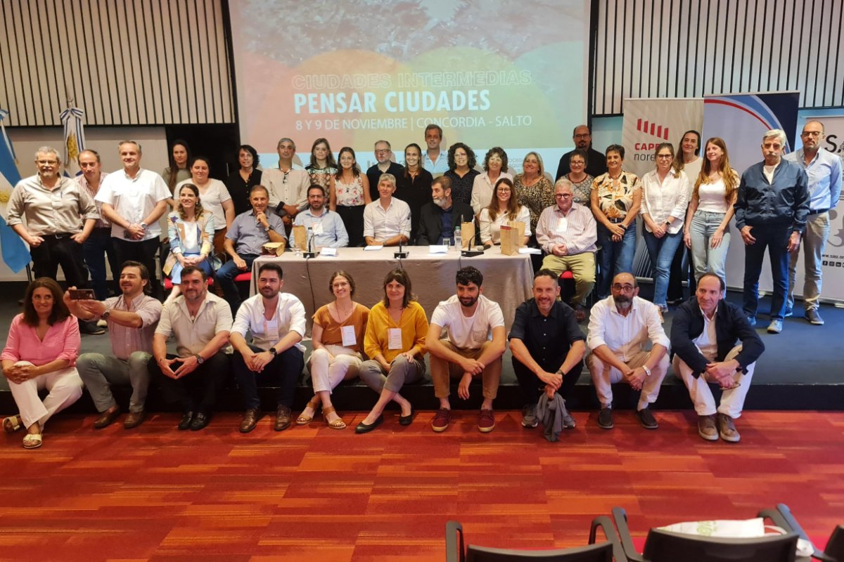 Profesionales en las Jornadas Binacionales.