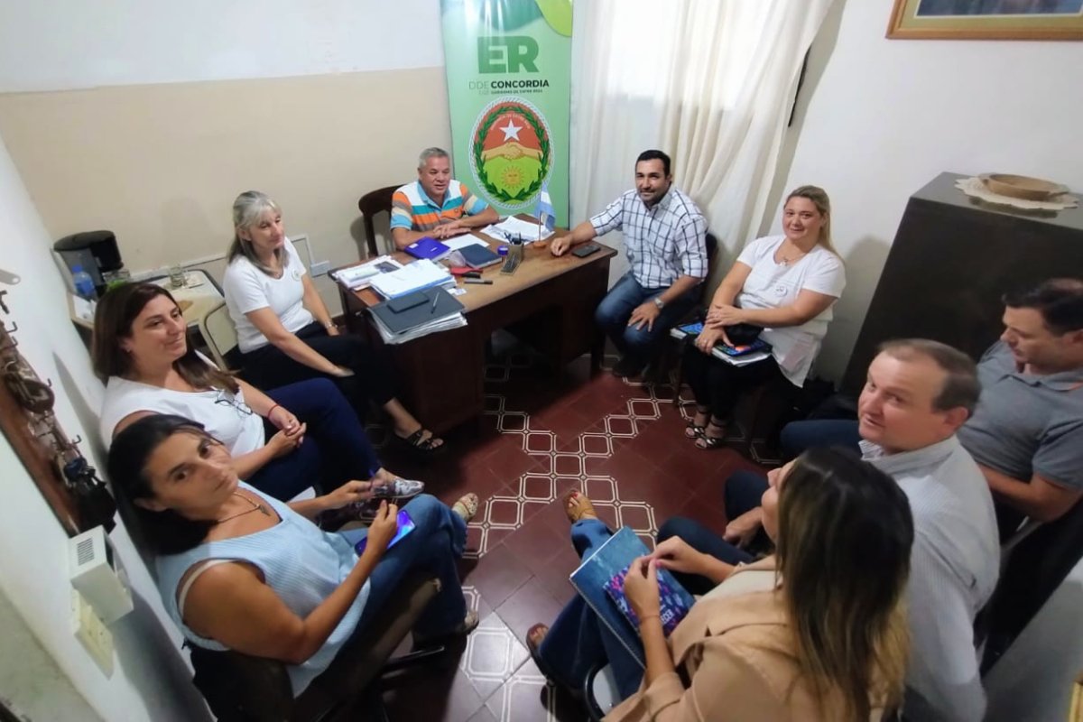 Hubo reuni&oacute;n en la Departamental de Concordia.