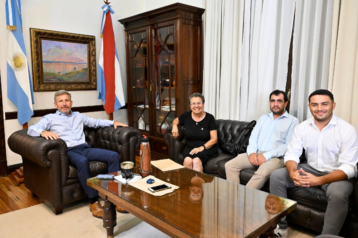 Frigerio recibi&oacute; a Alicia Oviedo.
