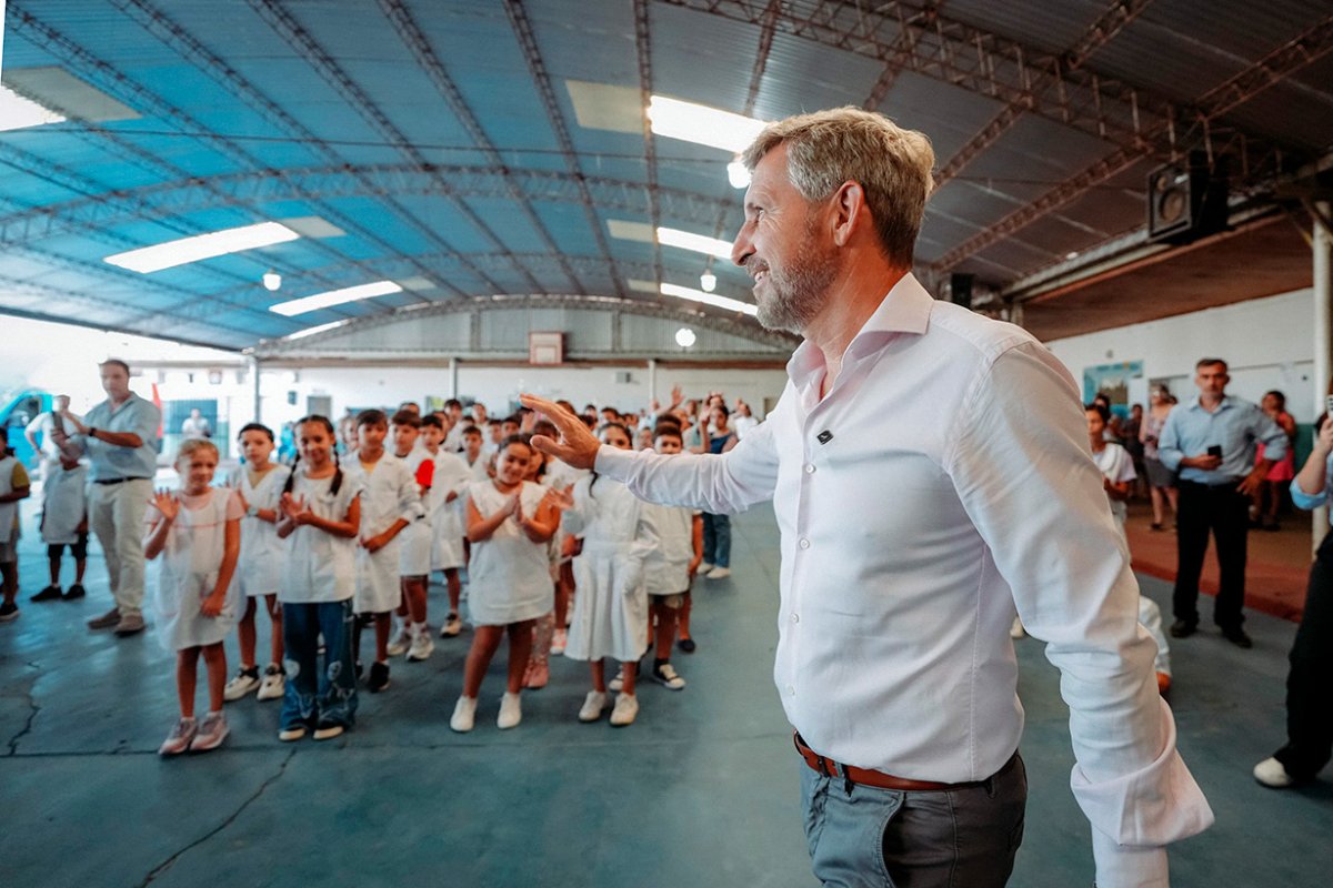 Frigerio estuvo esta ma&ntilde;ana en Los Charr&uacute;as.