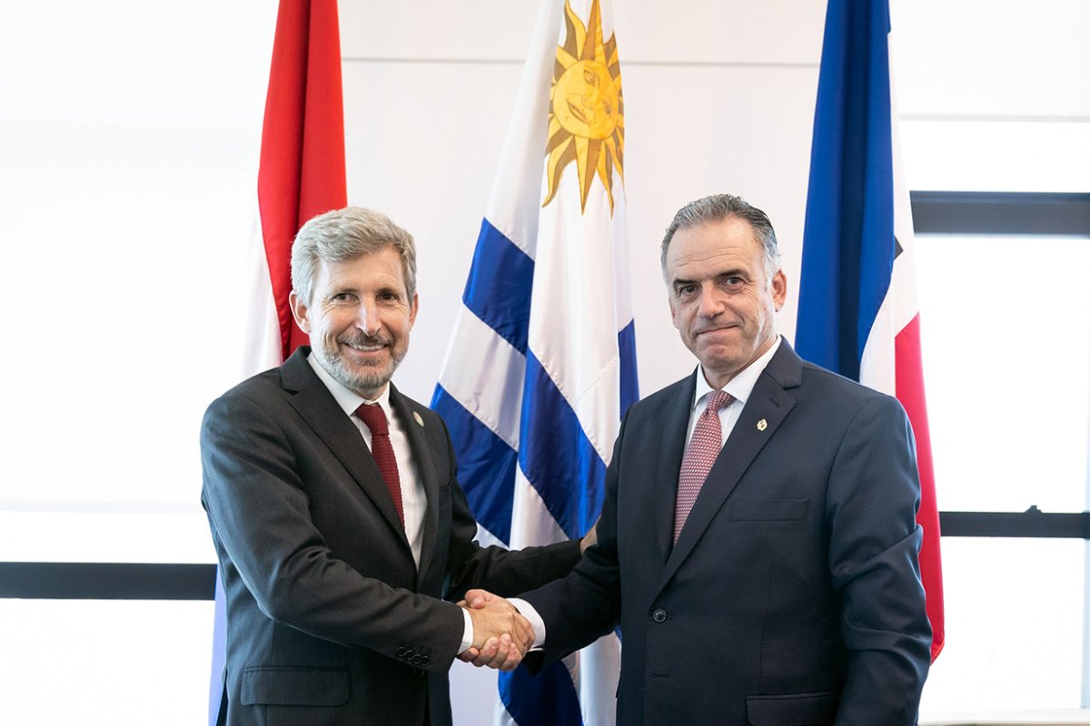Frigerio, recibido por Orsi en Montevideo.