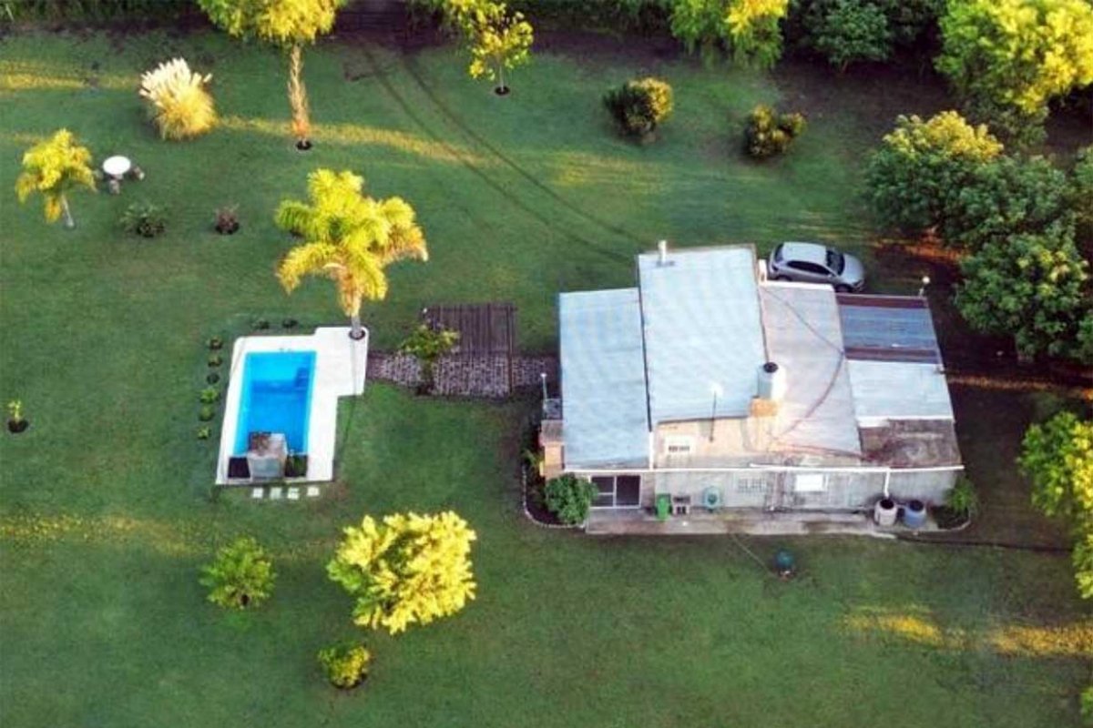 La casa donde lo detuvieron