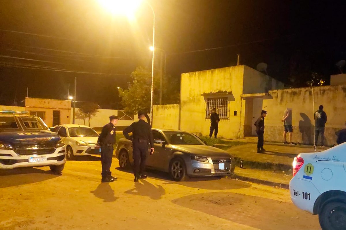 El Audi A4 fue secuestrado en Concordia.