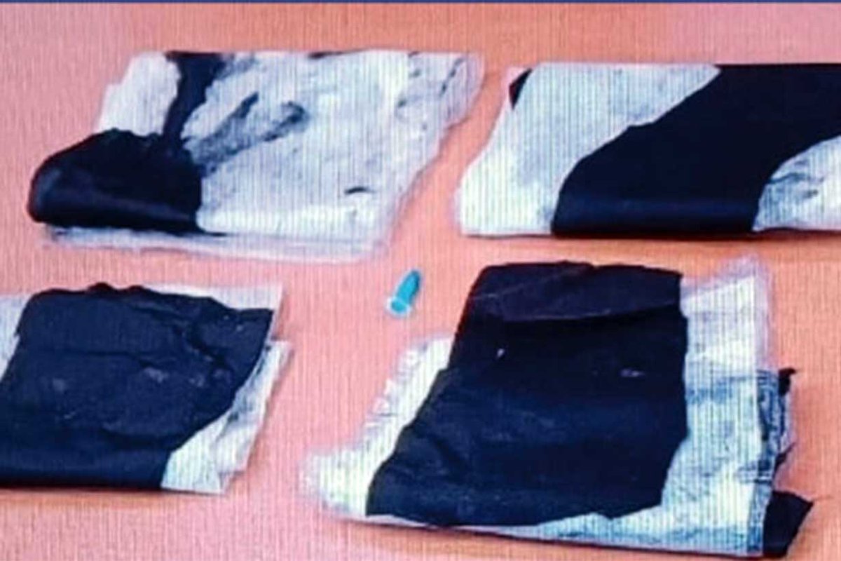 La coca&iacute;na escondida en la ropa