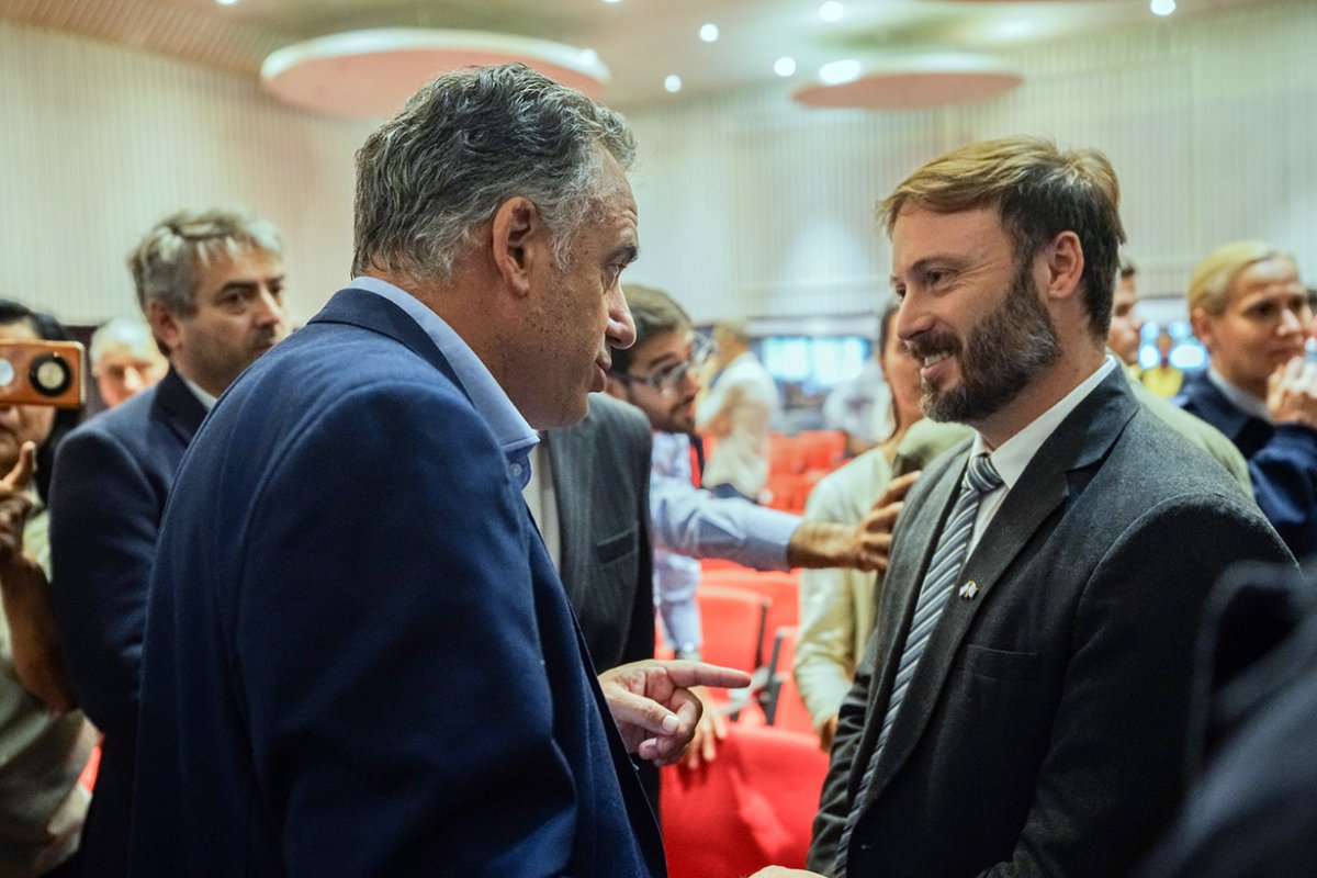 Azcu&eacute; este jueves con el presidente uruguayo.