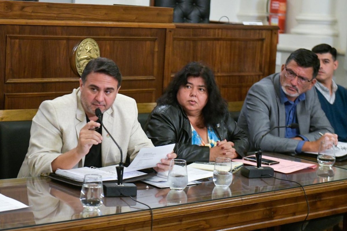 M&eacute;ndez (JxER), Miranda (PJ) y Vergara (JxER).