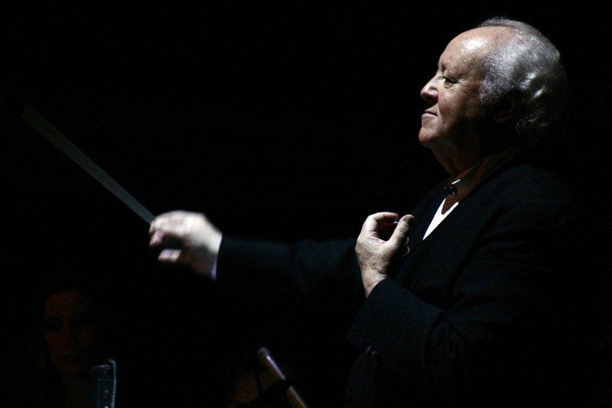 Mario Perusso, director de orquesta y compositor.