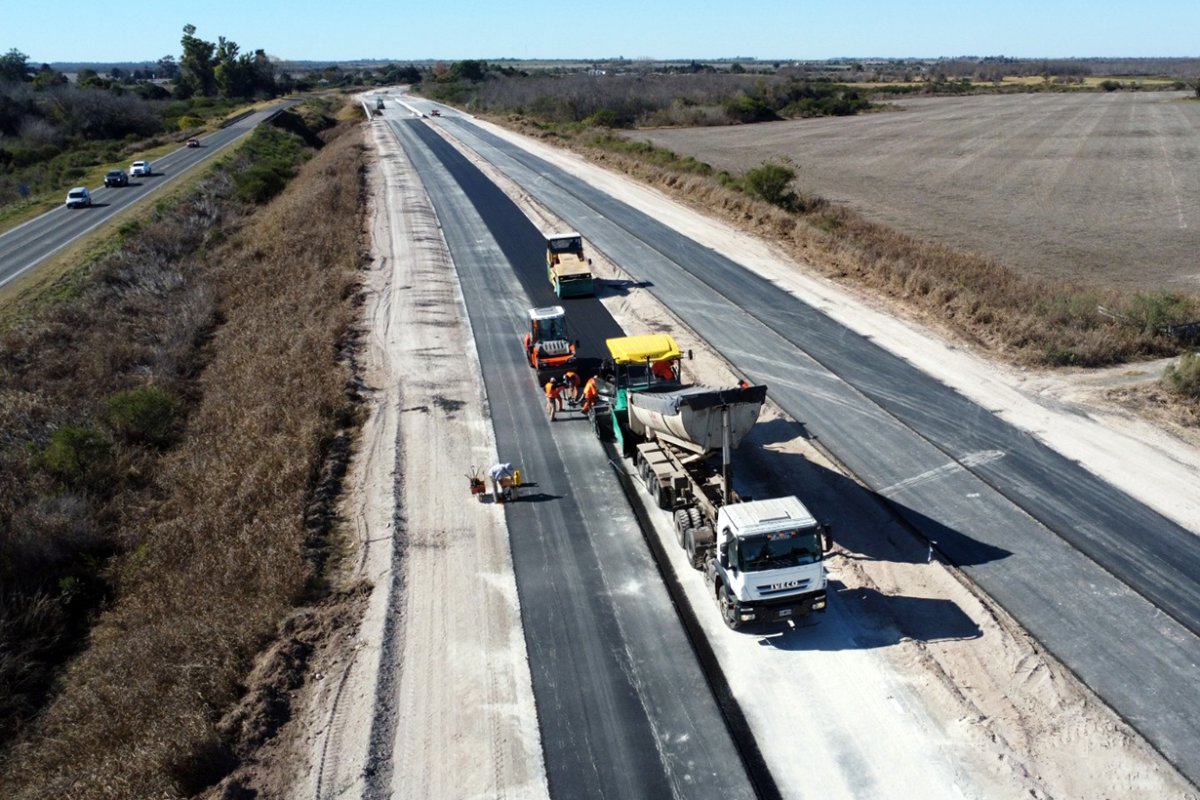 Hay obras en el primer tramo, indicaron.