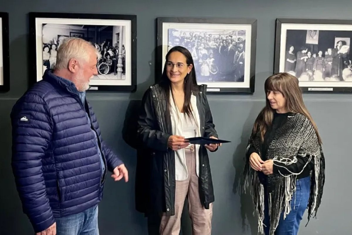 Jos&eacute; Allende, Flavia Maidana y Carina Dom&iacute;nguez.