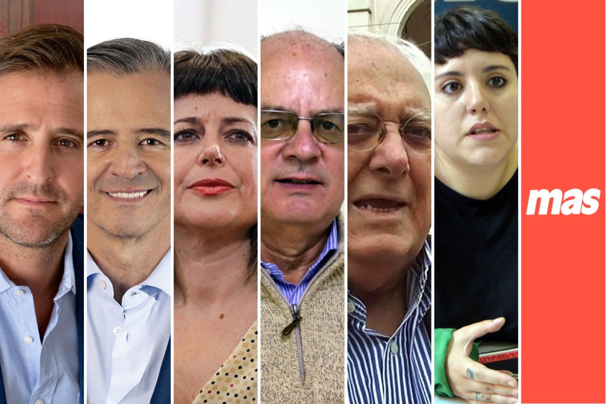 Encabezan sus listas en la puja por el Senado.