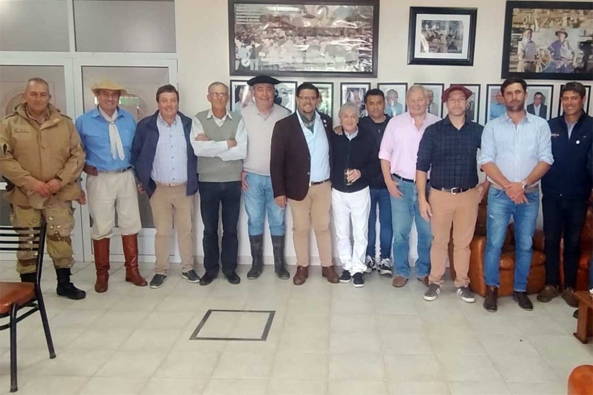 Laumann, en la expo de Mar&iacute;a Grande
