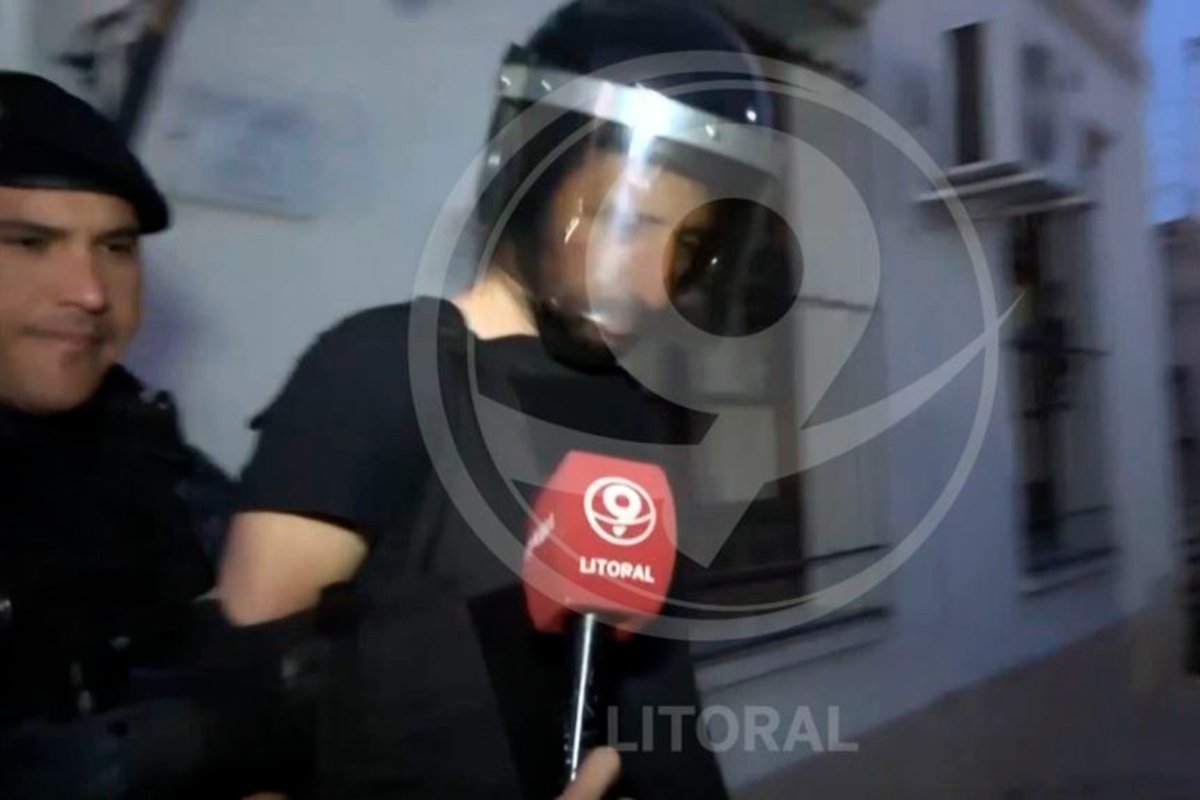 El momento en que habl&oacute; con Canal 9.