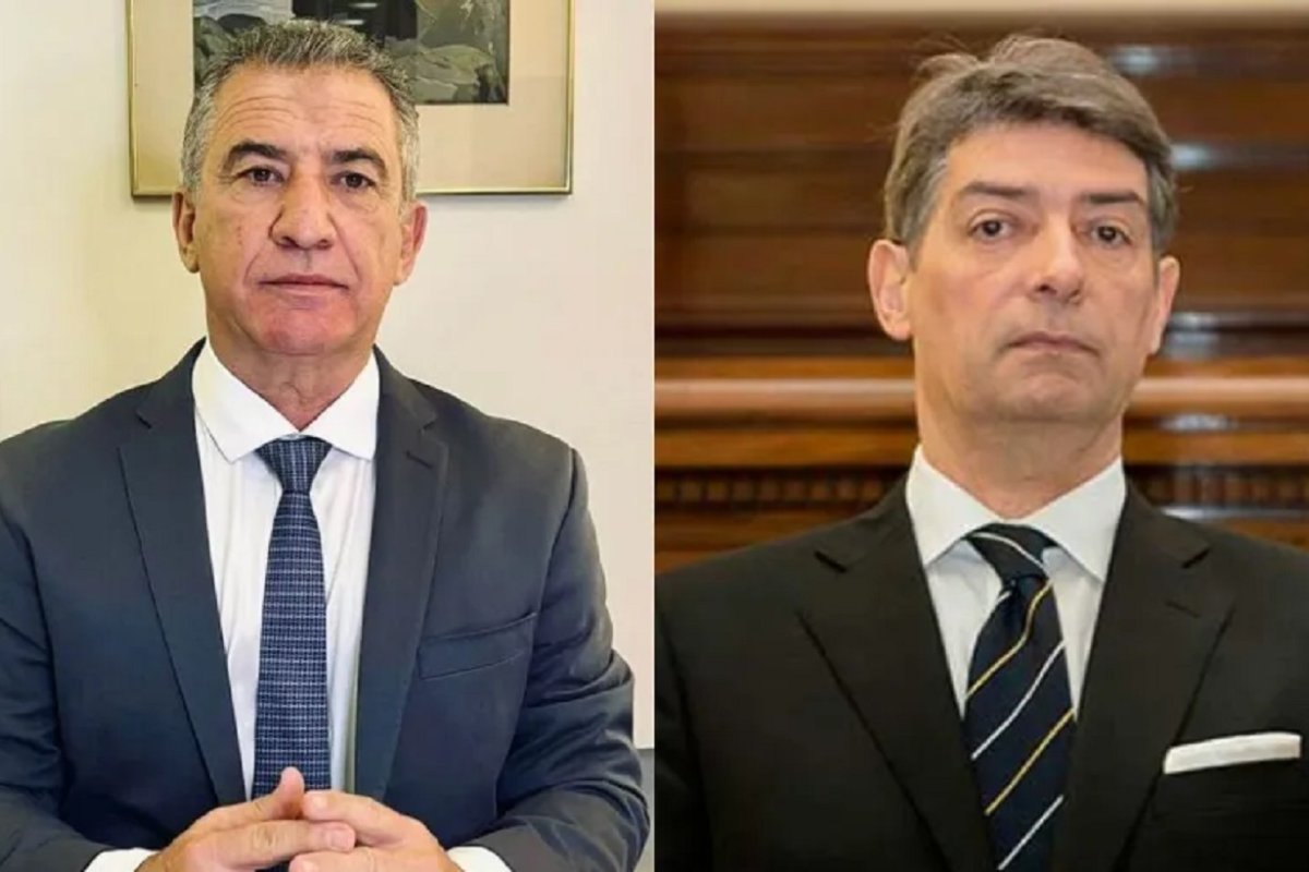 Sergio Urribarri y Horacio Rosatti.