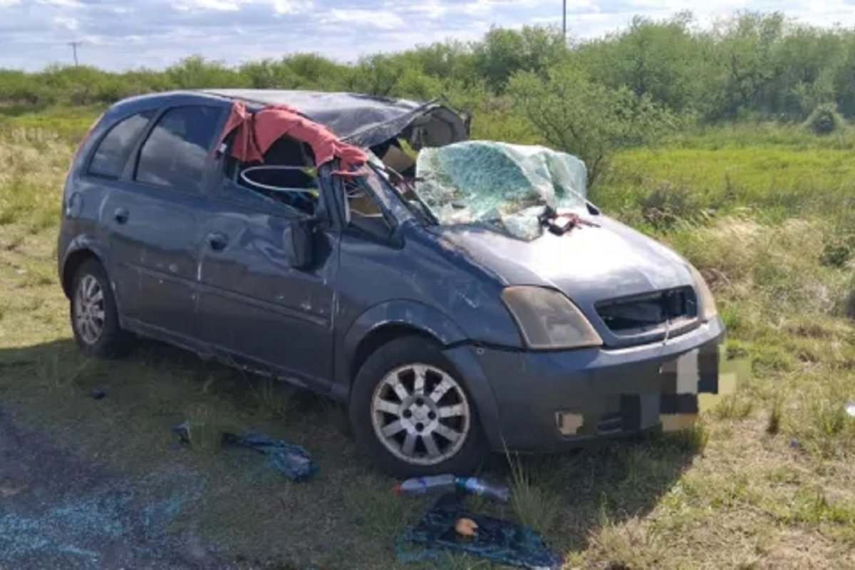 Accidente en la ruta 127.