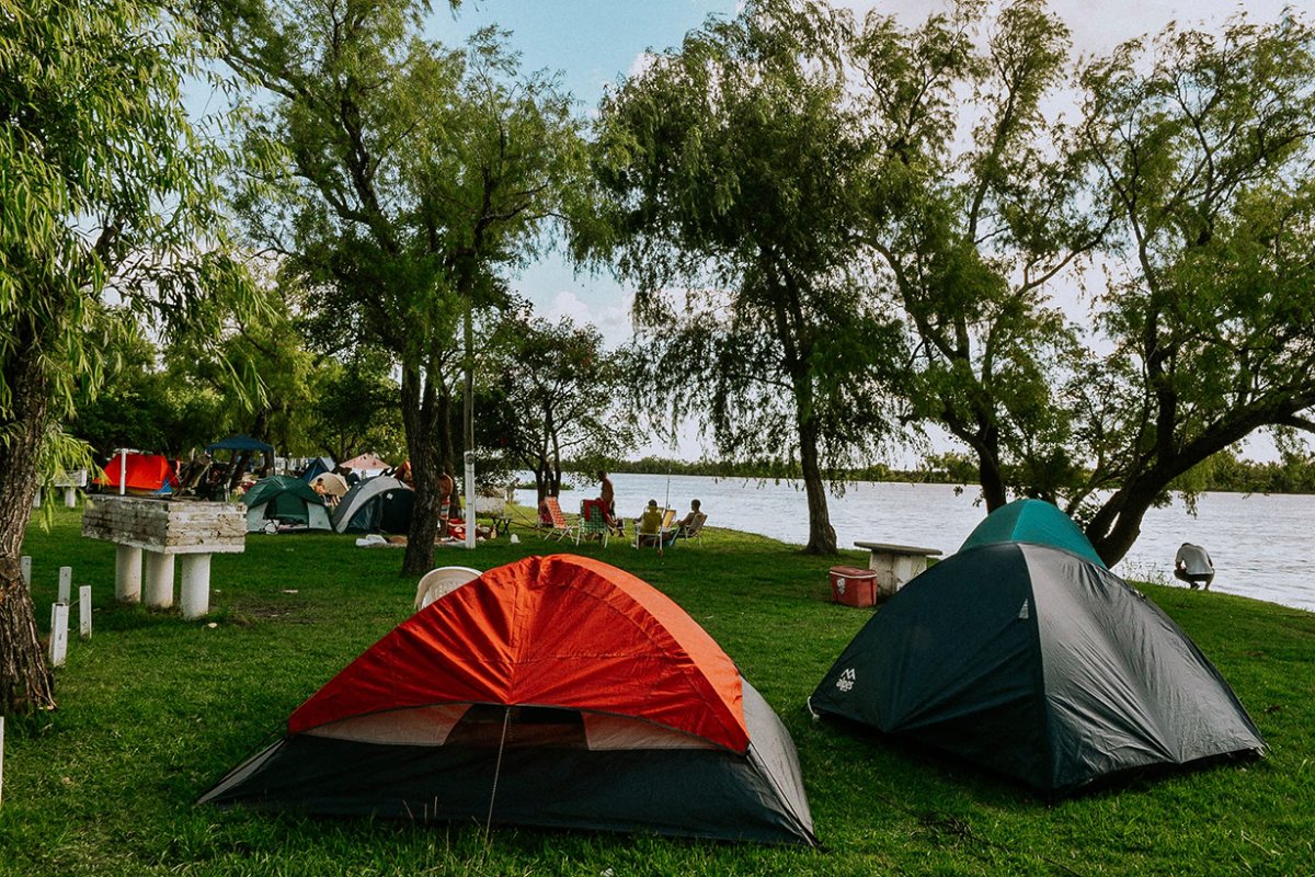 El camping de Valle Mar&iacute;a.