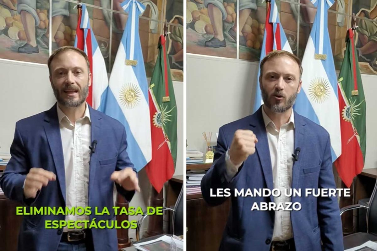 Azcu&eacute; public&oacute; un video en redes sociales
