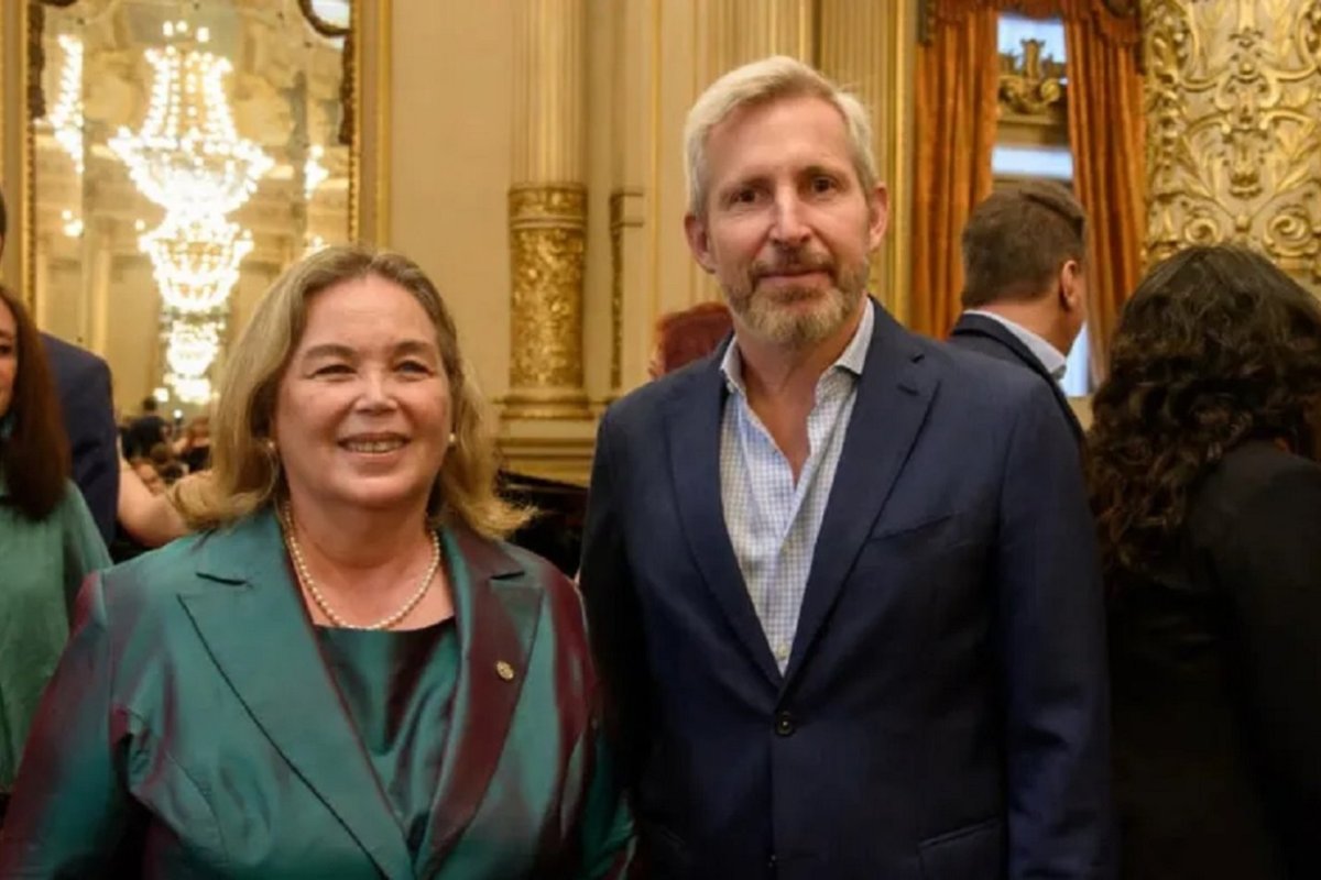 Susana Medina y Rogelio Frigerio.