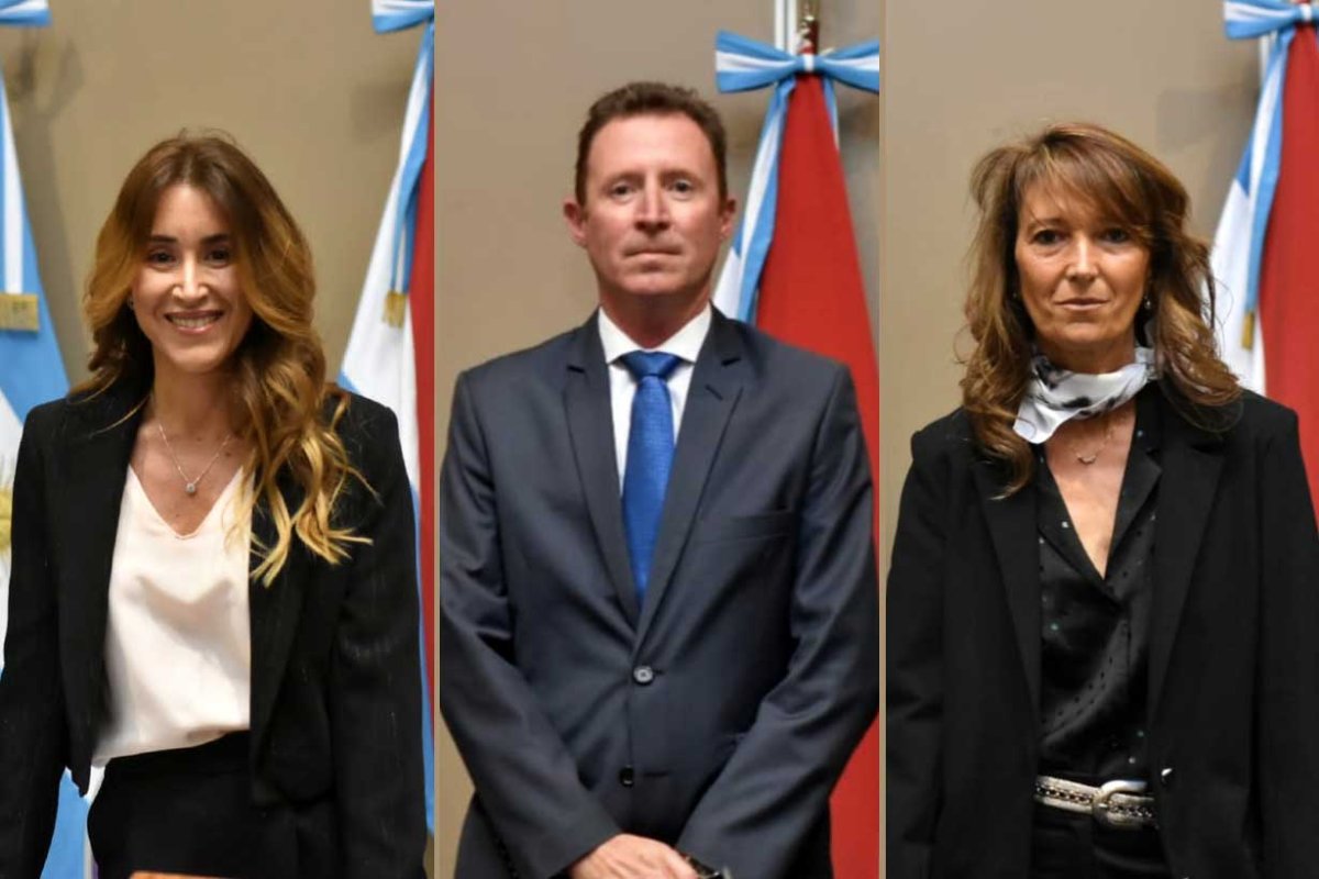 Bruzzo, Perroud y Giorgio, por unanimidad