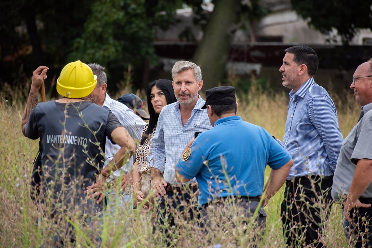 Frigerio sigui&oacute; tareas hechas por presos.