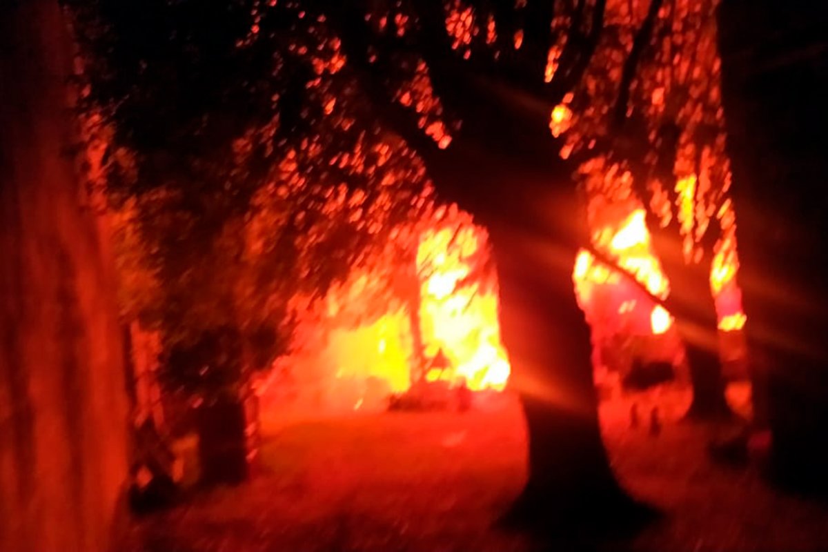 Ardi&oacute; en llamas la vivienda en Calle 31 de Caseros