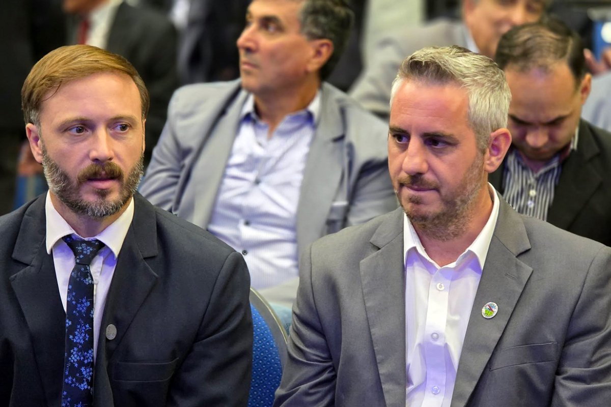 Walser escuch&oacute; a Frigerio, este mi&eacute;rcoles.